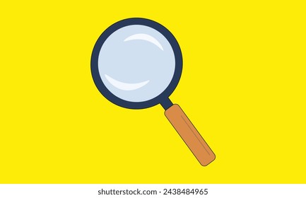 magnifying beautiful vector illustration work for use.
