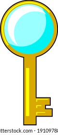 Magnifying button combination cartoon design graphic illustration, very suitable for use as children's t-shirts