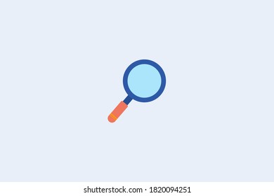 magnifying combination of glass glass  vector design illustration