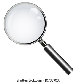 magnifying glass - Shutterstock ID 107389037