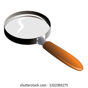 the magnifying glass