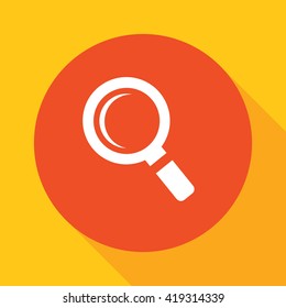 magnifying glass button