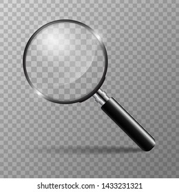 Magnifying glass concept for finding people to work for the organization