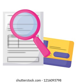 magnifying glass design