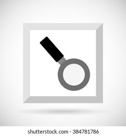 magnifying glass  design 