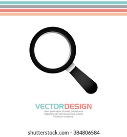 magnifying glass design 