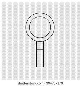magnifying glass design 