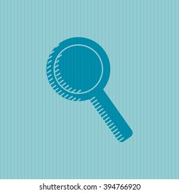 magnifying glass design 