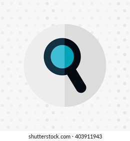 magnifying glass design 