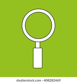 magnifying glass design 