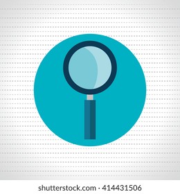 magnifying glass  design 