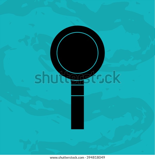 Magnifying Glass Design Stock Vector (Royalty Free) 394818049