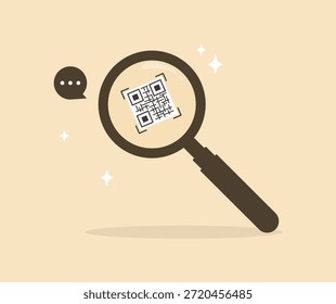 magnifying glass design that performs scanning