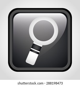 magnifying glass design, vector illustration eps10 graphic 