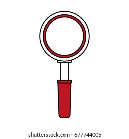 Magnifying Glass Ector Illustration Stock Vector (Royalty Free ...