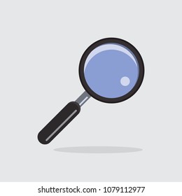 Magnifying glass Flat Design