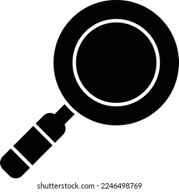 Magnifying Glass Flat Vector Icon Design