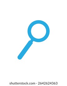 Magnifying glass graphic icon design template isolated