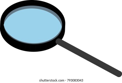
magnifying glass with handgrip