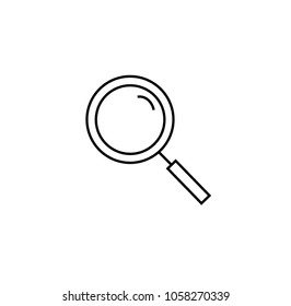 Magnifying glass icon 