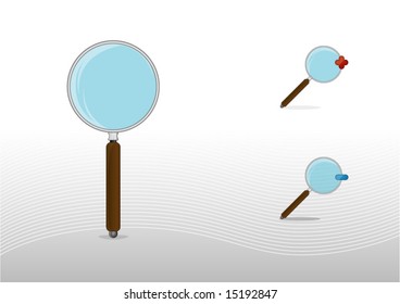 Magnifying glass icon