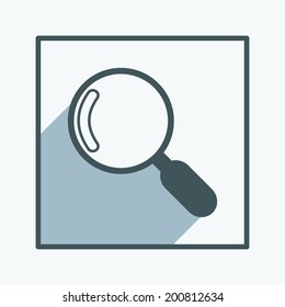 magnifying glass icon