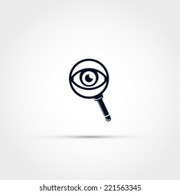 Magnifying glass icon