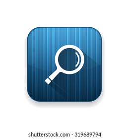 magnifying glass  icon