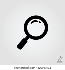 Magnifying glass icon