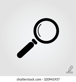 Magnifying glass icon