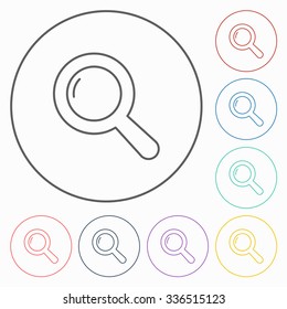 magnifying glass icon