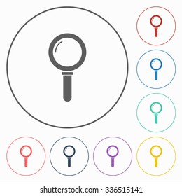 magnifying glass icon