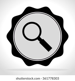 Magnifying glass icon