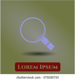 Magnifying glass icon
