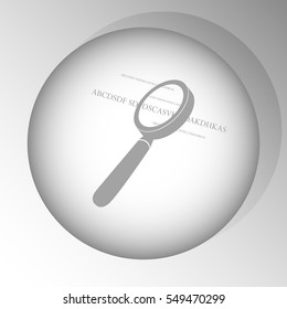 magnifying glass icon