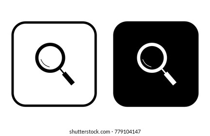 Magnifying glass icon