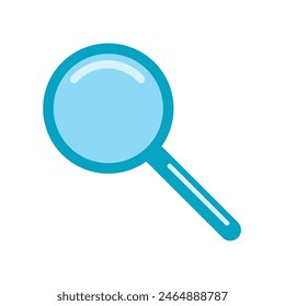 magnifying glass icon of color style design vector template