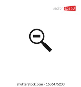 Magnifying Glass Icon Design Vector