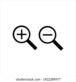 Magnifying Glass Icon design vector