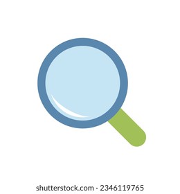 magnifying glass icon design vector template