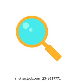 magnifying glass icon design vector template