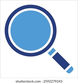 Magnifying Glass Icon Element For Design