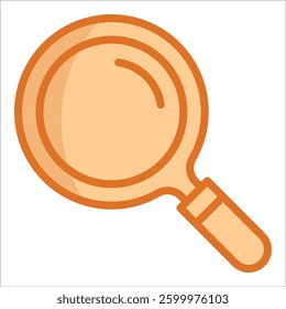 Magnifying Glass Icon Element For Design