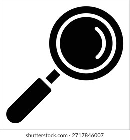 Elemento de icono de lupa para diseño