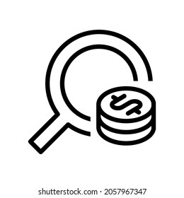 Fantastisches Glas-Icon-Flachdesign