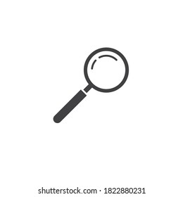 Magnifying glass icon illustration vector
