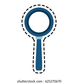 magnifying glass icon image 