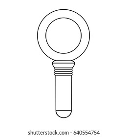 magnifying glass icon image 