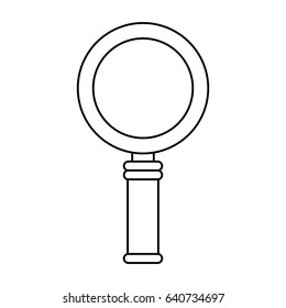 magnifying glass icon image 