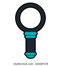 magnifying glass icon image 
